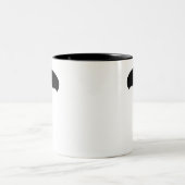Tasse 2 Couleurs Moustache de morse (Centre)