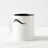 Tasse 2 Couleurs Moustache de Pancho Villa (Devant gauche)