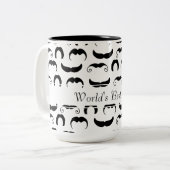 Tasse 2 Couleurs Moustaches (Devant gauche)