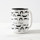 Tasse 2 Couleurs Moustaches (Devant droit)