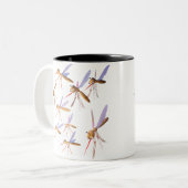 Tasse 2 Couleurs Moustiques amusants (Devant gauche)