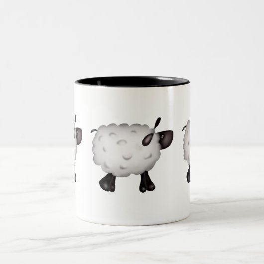 Tasse 2 Couleurs Mouton (Centre)