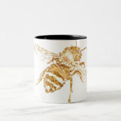 Tasse 2 Couleurs Mouton d'abeilles d'or (Centre)