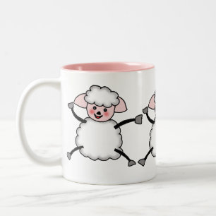 Tasse 2 Couleurs moutons