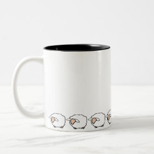 Tasse 2 Couleurs Moutons