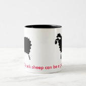 Tasse 2 Couleurs Moutons noirs (Centre)