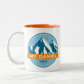 Tasse 2 Couleurs Mt. Daniel Washington Stars Moon (Gauche)