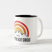 Tasse 2 Couleurs Mt. De La Sainte Croix (Devant droit)