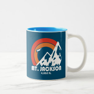 Tasse 2 Couleurs Mt. Jackson New Hampshire Sun Eagle