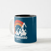 Tasse 2 Couleurs Mt. Kilimanjaro Sun Eagle (Devant gauche)