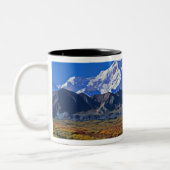 Tasse 2 Couleurs Mt. Parc national McKinley Denali, Alaska. (Gauche)