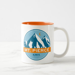 Tasse 2 Couleurs Mt. Pierce New Hampshire Étoiles Lune