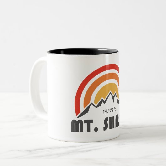 Tasse 2 Couleurs Mt. Shasta (Devant gauche)