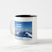 Tasse 2 Couleurs Mt. St. Helens - Mt. Rainier (Devant gauche)