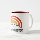 Tasse 2 Couleurs Mt. Waddington (Colombie-Britannique) (Devant droit)