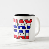 Tasse 2 Couleurs Muay Thai (Devant droit)