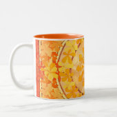 Tasse 2 Couleurs Mucha - Feuillage d'automne no2 -1902 (Gauche)