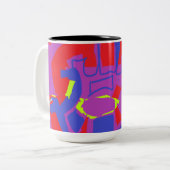 Tasse 2 Couleurs muet de mode d'été (Devant gauche)