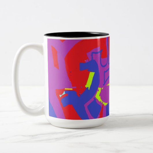 Tasse 2 Couleurs muet de mode d'été (Gauche)