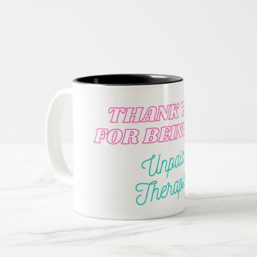 Tasse 2 Couleurs Mug, Cadeau (Devant gauche)
