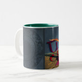Tasse 2 Couleurs Mug, Coupe (Devant gauche)