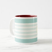 Tasse 2 Couleurs Mug, Coupe du café - PinUp (Devant gauche)