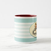Tasse 2 Couleurs Mug, Coupe du café - PinUp (Centre)