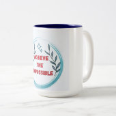 Tasse 2 Couleurs "Mug de l'illusion optique" (Devant droit)