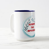 Tasse 2 Couleurs "Mug de l'illusion optique" (Devant gauche)