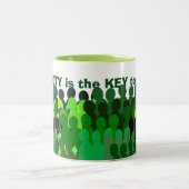 Tasse 2 Couleurs Mug* de solidarité (Centre)
