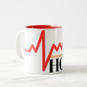 Tasse 2 Couleurs Mug-Espoir (Devant gauche)