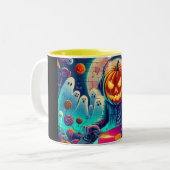 Tasse 2 Couleurs "Mug Mixer Lune" (Devant gauche)