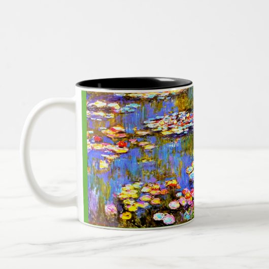 Tasse 2 Couleurs Mug, Monet, cadeau pour un enseignant (Gauche)