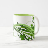 Tasse 2 Couleurs Mug-St. Patrick's Day (Devant droit)