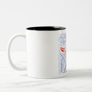 Tasse 2 Couleurs Mugue bicolore (carré)