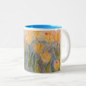 Tasse 2 Couleurs Mugue tulipe (Devant droit)