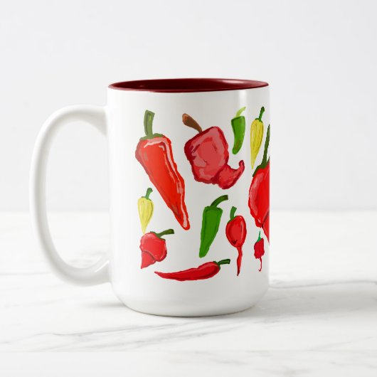Tasse 2 Couleurs Multi-Chili (Gauche)