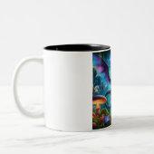 Tasse 2 Couleurs Multicolor Dragon Volant (Gauche)
