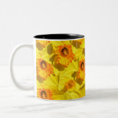 Tasse 2 Couleurs Multiples Daffodils Médaille d'or Fleurs (Gauche)