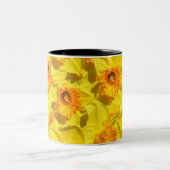 Tasse 2 Couleurs Multiples Daffodils Médaille d'or Fleurs (Centre)
