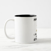 Tasse 2 Couleurs Multitâche amusant (Gauche)