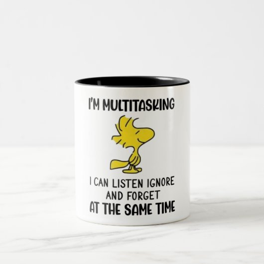 Tasse 2 Couleurs Multitâche amusant (Centre)