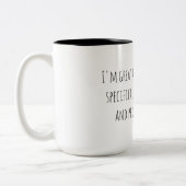 Tasse 2 Couleurs Multitâche drôle (Gauche)