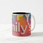 Tasse 2 Couleurs muqueuse (Devant droit)