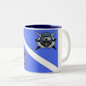 Tasse 2 Couleurs muqueuse de combat (Devant droit)