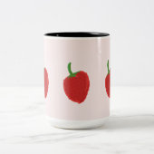 Tasse 2 Couleurs muqueuse de fraise (Centre)