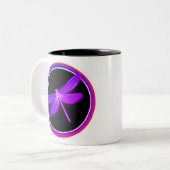 Tasse 2 Couleurs muqueuse de libellule (Devant gauche)
