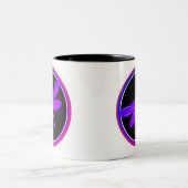 Tasse 2 Couleurs muqueuse de libellule (Centre)