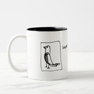 Tasse 2 Couleurs muqueuse de perruche