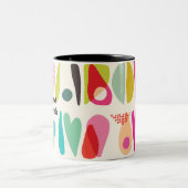 Tasse 2 Couleurs muqueuse personnalisée (Centre)